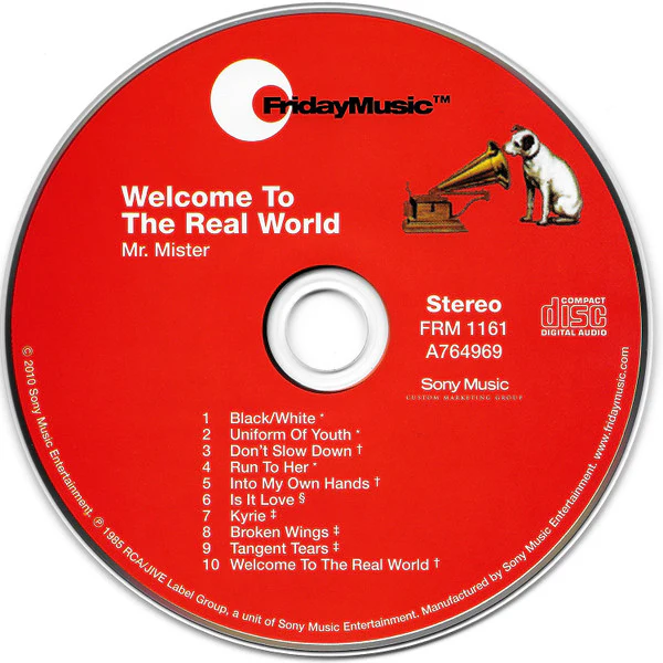 Mr. Mister - Welcome To The Real World (CD, Album, RM, Dig) - Image 5