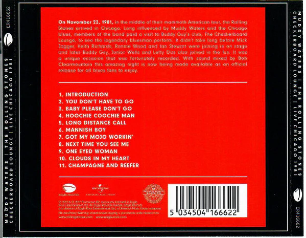 Muddy Waters & The Rolling Stones - Checkerboard Lounge, Live Chicago 1981 (CD, Album, RE) - Image 2