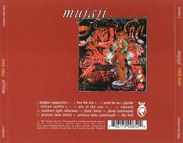 Mujaji - Free Rain (CD, Album) - Image 4