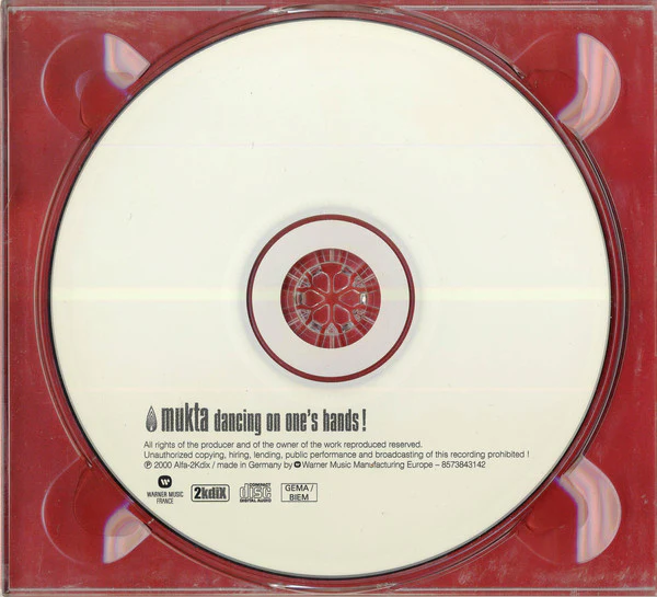 Mukta - Dancing On One's Hands! (CD, Album) - Image 4