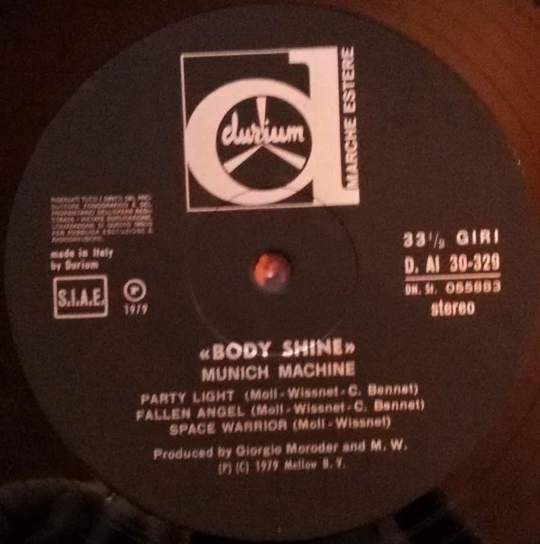 Munich Machine - Body Shine (LP, Album) - Image 3