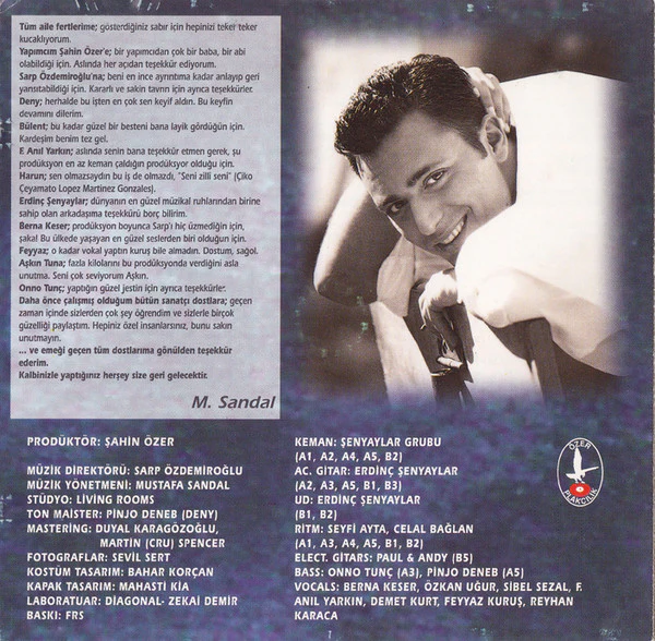Mustafa Sandal - Suç Bende (CD, Album) - Image 3