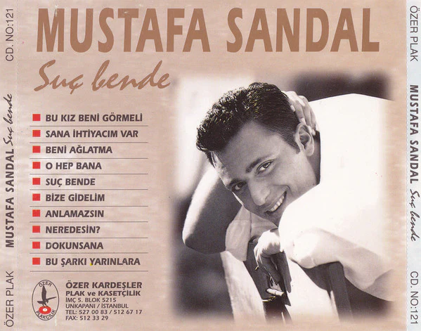 Mustafa Sandal - Suç Bende (CD, Album) - Image 4