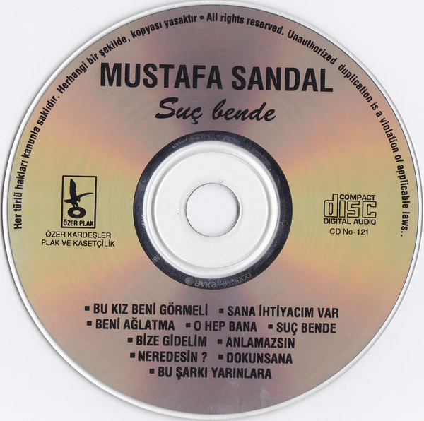 Mustafa Sandal - Suç Bende (CD, Album) - Image 5