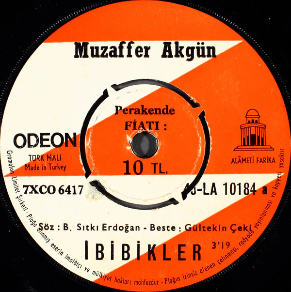 Muzaffer Akgün - İbibikler (7", Single)
