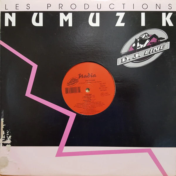 Nadia - Live On Love (12", Maxi) - Image 3