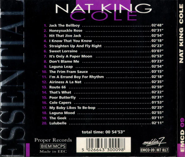 Nat King Cole - Nat King Cole (CD, Comp) - Image 2