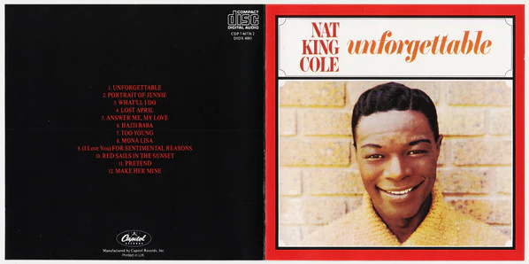 Nat King Cole - Unforgettable (CD, Album, RE) - Image 4