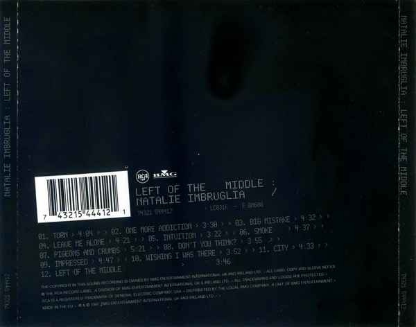 Natalie Imbruglia - Left Of The Middle (CD, Album) - Image 3
