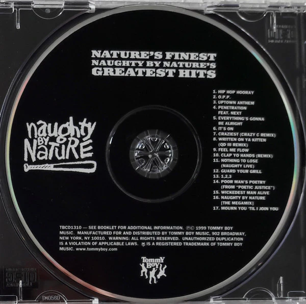 Naughty By Nature - Nature's Finest - Naughty By Nature's Greatest Hits (CD, Comp) - Image 3