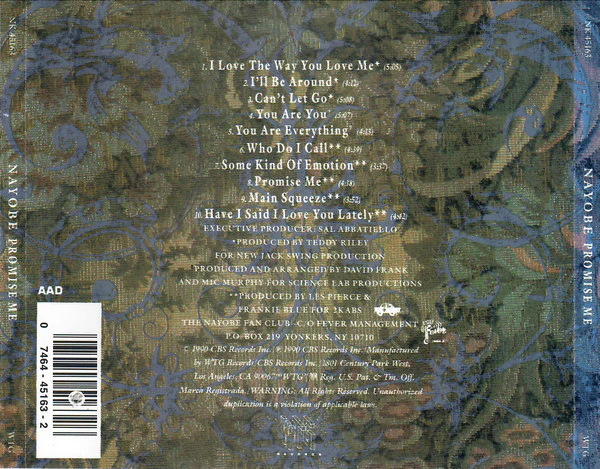 Nayobe - Promise Me (CD) - Image 2