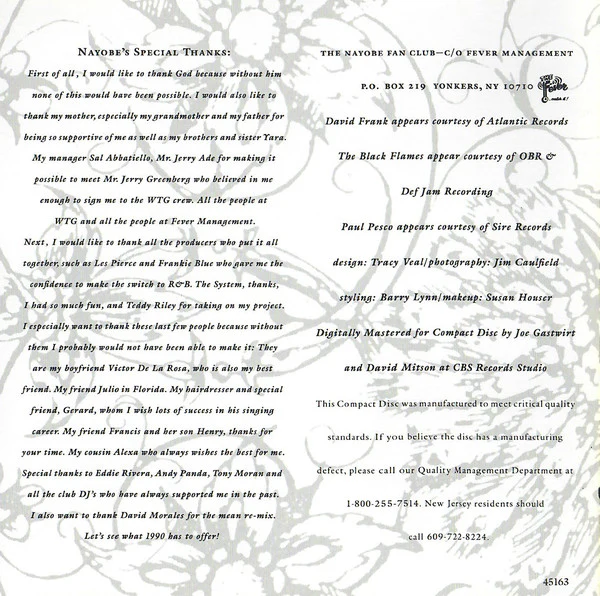 Nayobe - Promise Me (CD) - Image 5