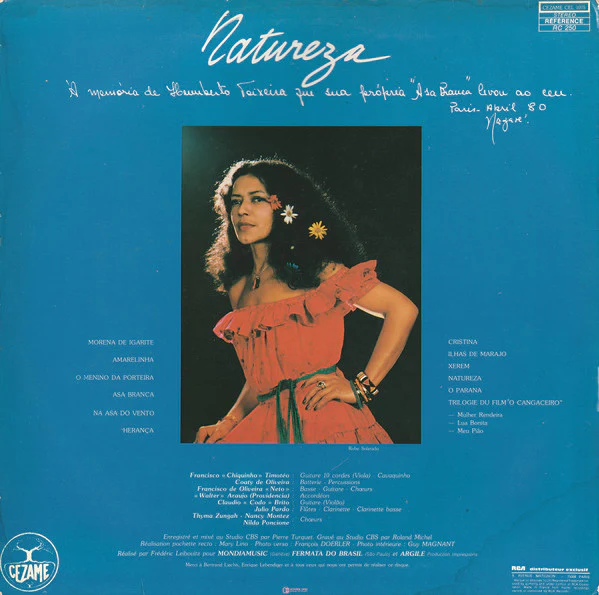 Nazaré Pereira - Natureza (LP, Album) - Image 2