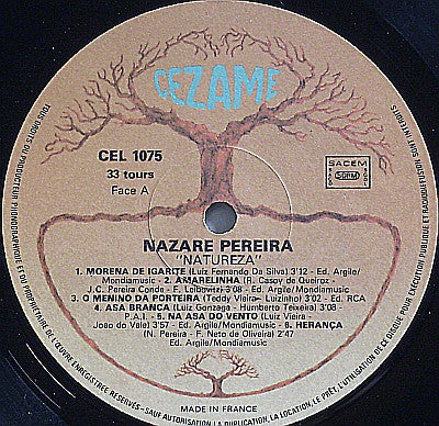 Nazaré Pereira - Natureza (LP, Album) - Image 3
