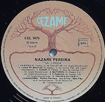 Nazaré Pereira - Natureza (LP, Album) - Image 4