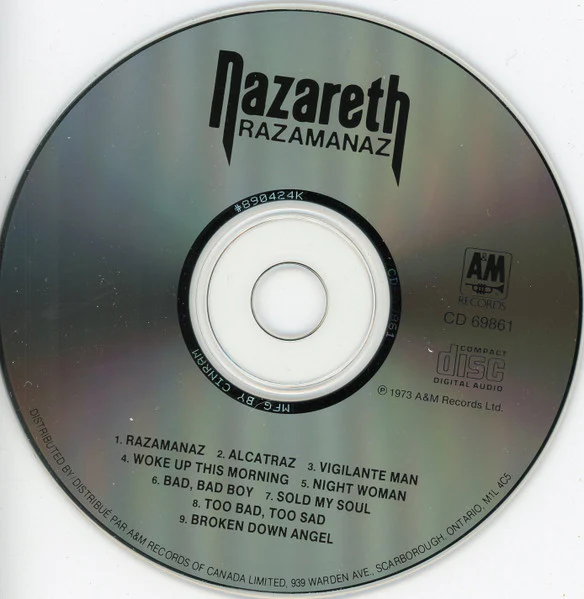 Nazareth - Razamanaz (CD, Album, RE) - Image 3