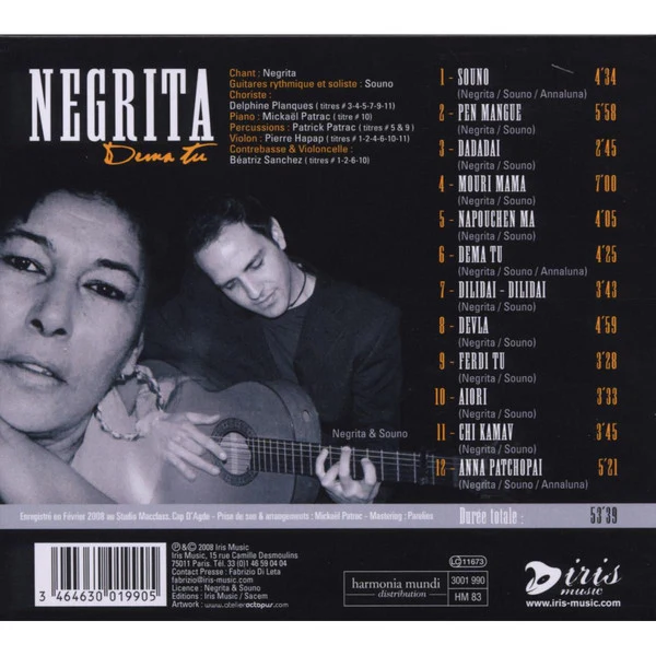 Negrita (2) - Dema Tu (CD, Album) - Image 2
