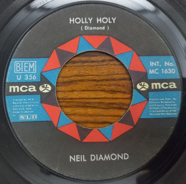 Neil Diamond - Holly Holy (7", Single)