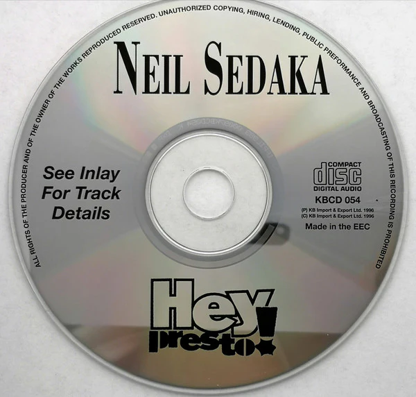 Neil Sedaka - 16 Tracks (CD, Album) - Image 3
