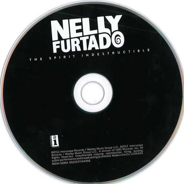 Nelly Furtado - The Spirit Indestructible (CD, Album) - Image 3