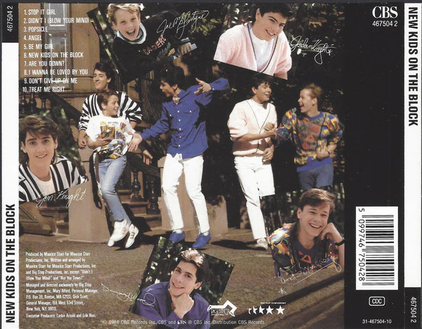 New Kids On The Block - New Kids On The Block (CD, Album, RE) - Image 2