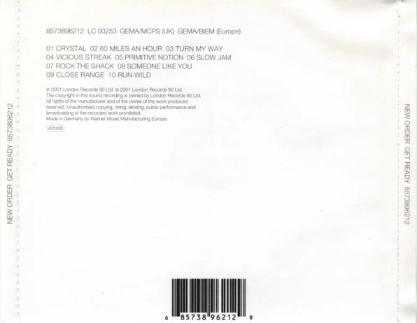 New Order - Get Ready (CD, Album) - Image 2