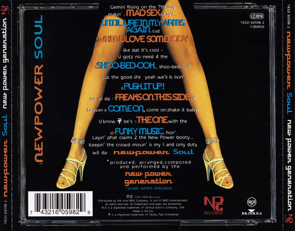 New Power Generation* - Newpower Soul (CD, Album) - Image 2