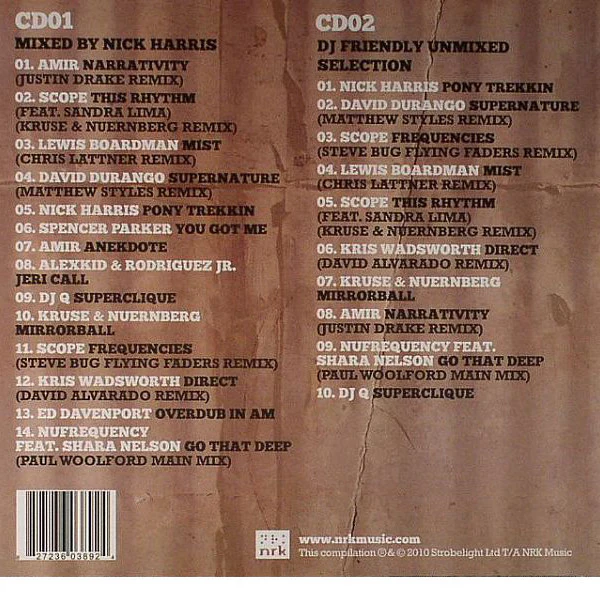 Nick Harris - Deep Sensation 3 (CD, Mixed + CD, Comp) - Image 2