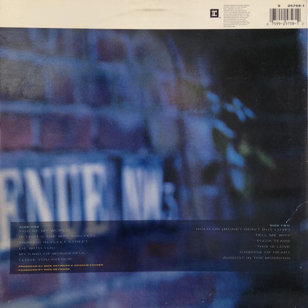 Nick Heyward - I Love You Avenue (LP, Album, All) - Image 2