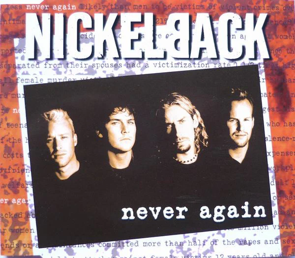 Nickelback - Never Again (CD, Single, Enh)