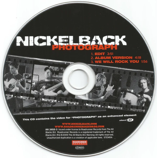 Nickelback - Photograph (CD, Single, Enh) - Image 5