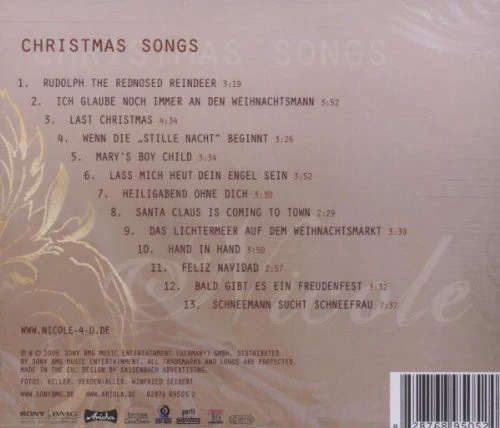 Nicole (2) - Christmas Songs (Fröhliche Weihnachten Mit Nicole) (CD) - Image 2