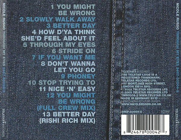 Nicole Russo - Through My Eyes (CD, Album) - Image 2