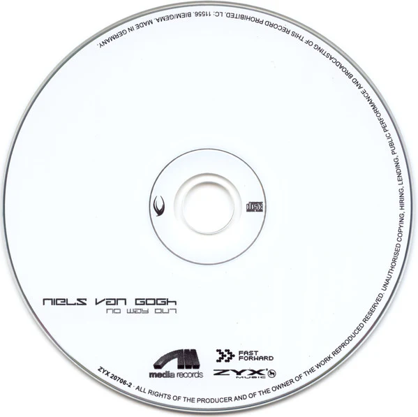 Niels Van Gogh - No Way Out (CD, Album) - Image 3