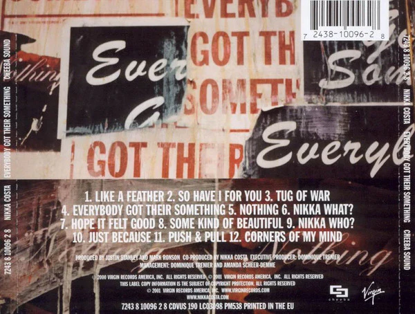 Nikka Costa - Everybody Got Their Something (CD, Album) - Image 2