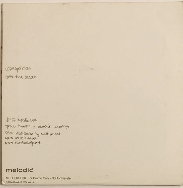 Nine Black Alps - Cosmopolitan (CD, Promo) - Image 2