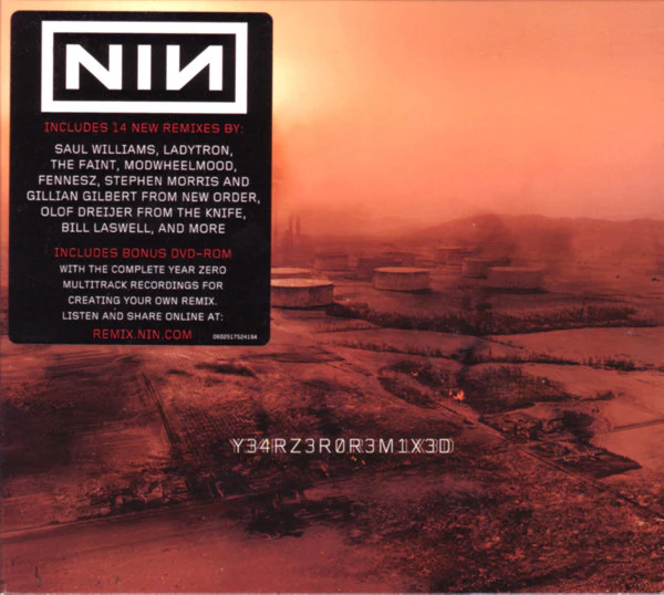 Nine Inch Nails - Y34RZ3R0R3M1X3D (CD, Album + DVD-D)