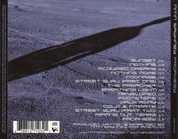 Nitin Sawhney - Prophesy (CD, Album) - Image 2