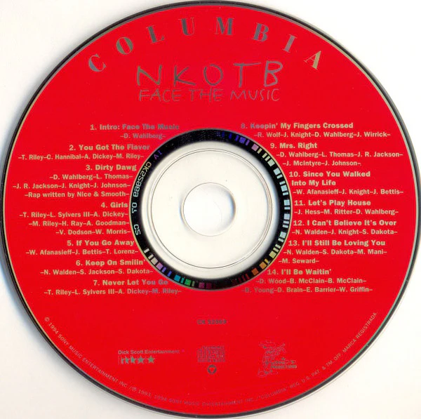 NKOTB* - Face The Music (CD, Album) - Image 5