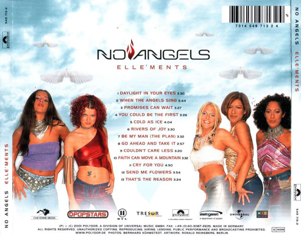 No Angels - Elle'Ments (CD, Album) - Image 4