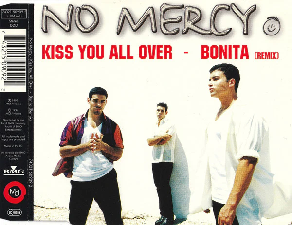 No Mercy - Kiss You All Over / Bonita (Remix) (CD, Maxi) - Image 3