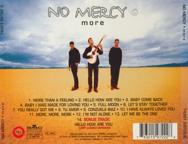 No Mercy - More (CD, Album) - Image 2