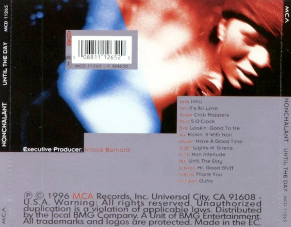 Nonchalant - Until The Day (CD, Album) - Image 2