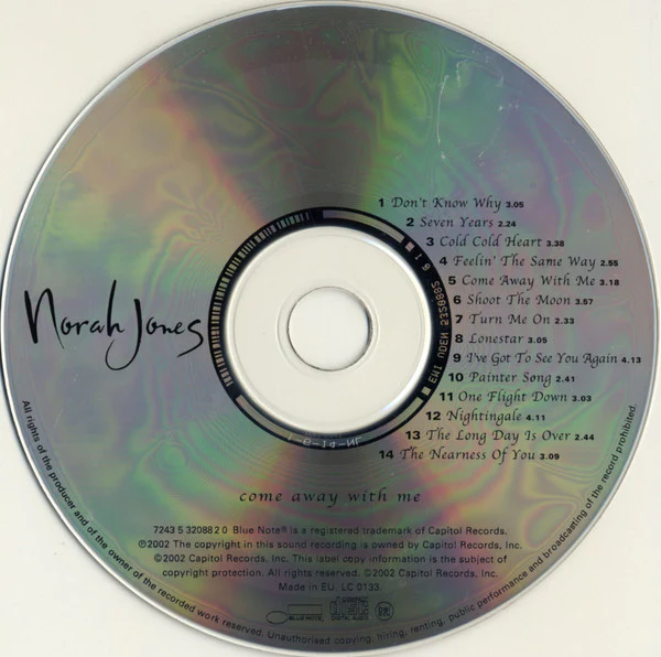 Norah Jones - Come Away With Me (CD, Album, O-C + CD, Enh, Ltd) - Image 3