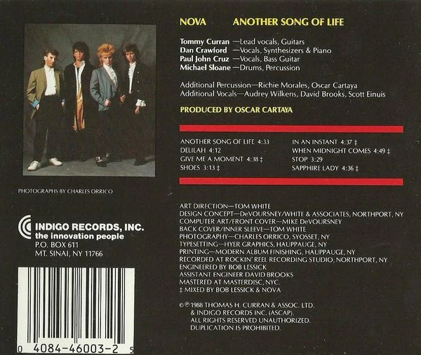 Nova (18) - ....Another Song Of Life (CD, Album) - Image 2