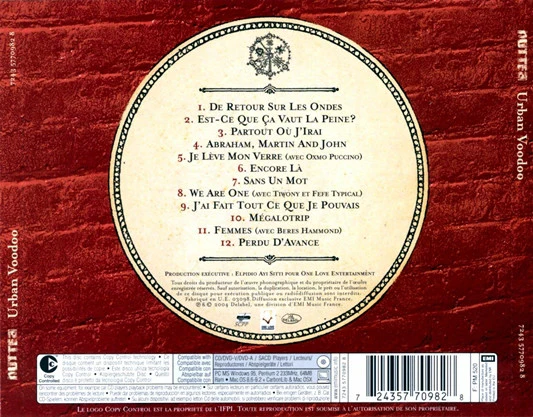 Nuttea - Urban Voodoo (CD, Album) - Image 2