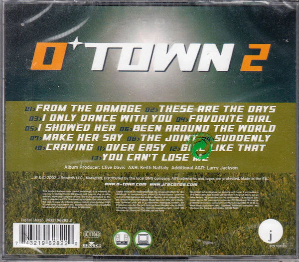 O-Town - O2 (CD, Album, Copy Prot.) - Image 5