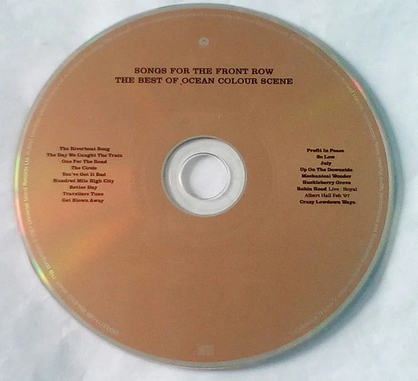 Ocean Colour Scene - Songs For The Front Row (The Best Of Ocean Colour Scene) (CD, Comp) - Image 3