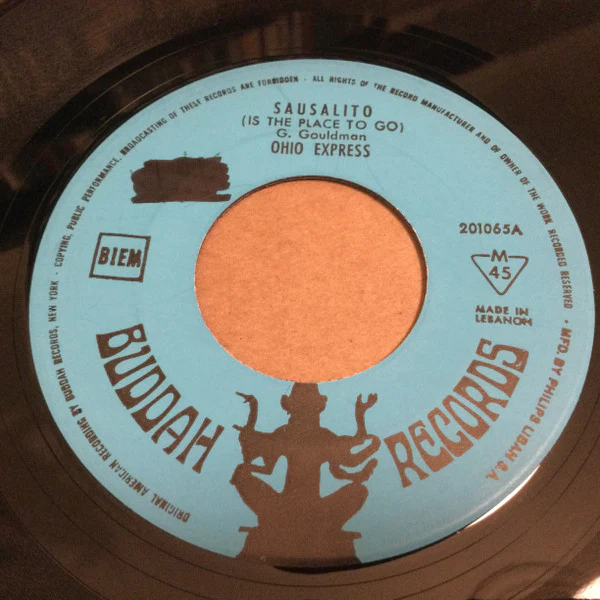Ohio Express - Sausalito (Is The Place To Go) (7", Single)