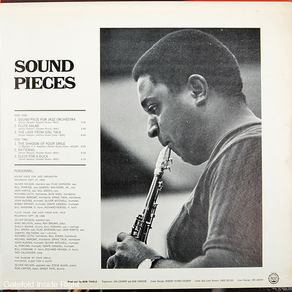 Oliver Nelson - Sound Pieces (LP, Album, Gat) - Image 3